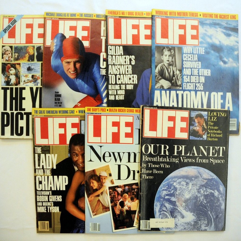 VTG 1988 LIFE Magazines Your CHOICE Olympians Our Planet Paul Newman Year in Pix